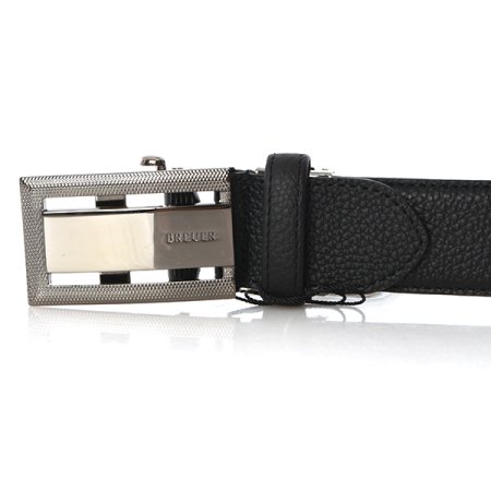 브로이어 블루 자동 벨트 블랙