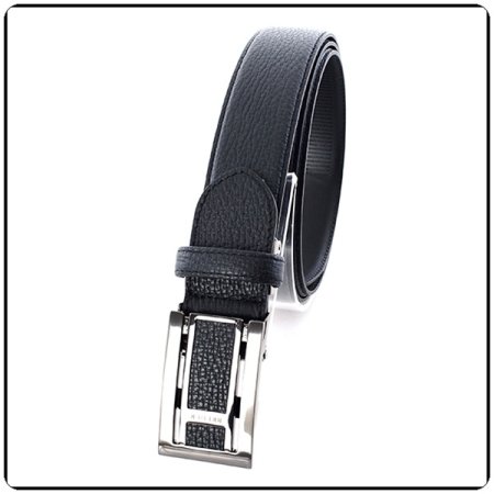 브로이어 블루 자동 벨트 블랙