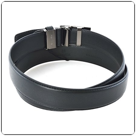 브로이어 블루 빅사이즈자동 벨트 블랙