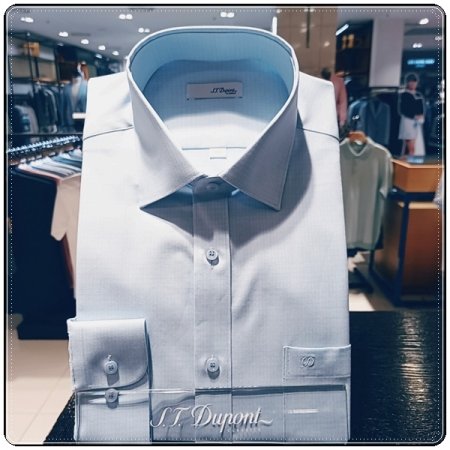 스트레치 마이크로 체크 원단셔츠