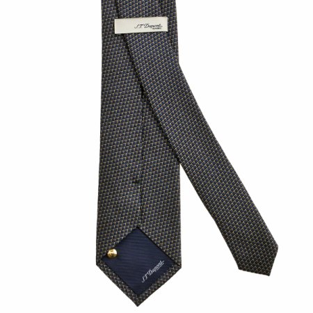 고급스런 순금사 네이비 넥타이