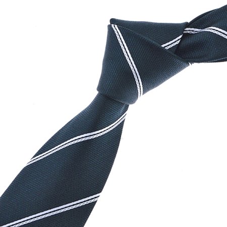 면접용 슬림 스트라이프 타이