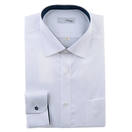 고급스런 화이트 일반핏셔츠