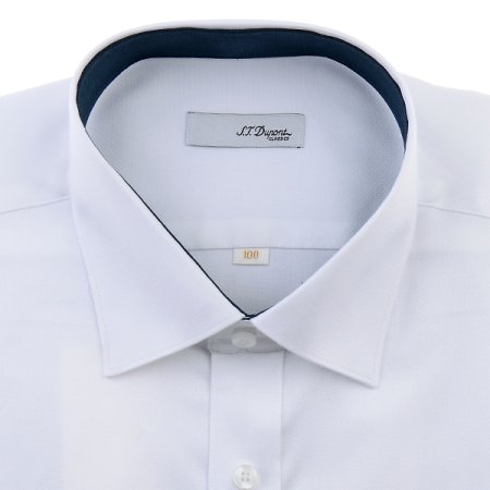 고급스런 화이트 일반핏셔츠