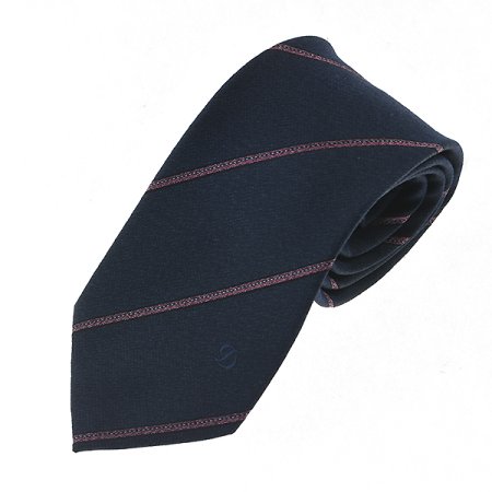 컬러 라인이 돋보이는 스트라이프 타이