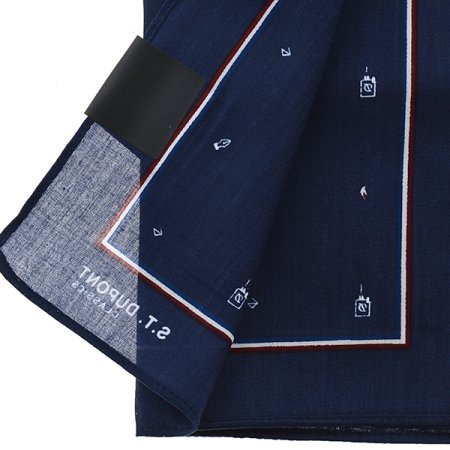 24년 FW 듀퐁 프린트 손수건