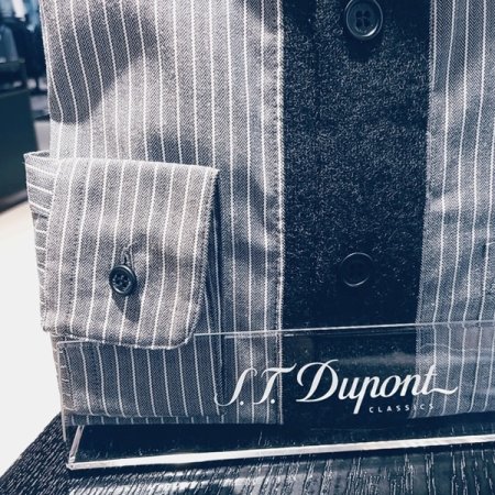 간절기 헤링본 긴소매 슬림핏캐주얼셔츠