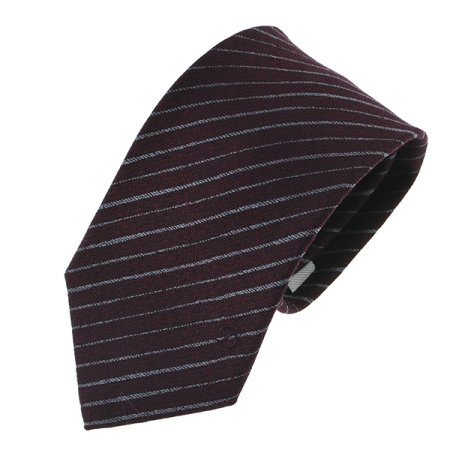 스트라이프 패턴 슬림 넥타이