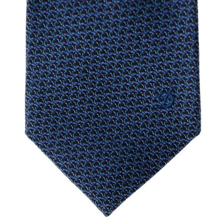 조직감이 돋보이는 견 기하학 타이