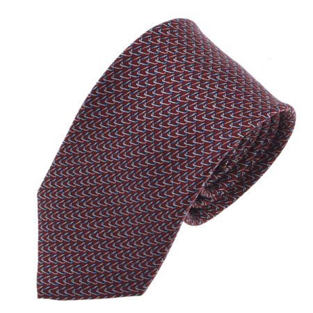 모티브의 은은한 컬러 배색 나염타이