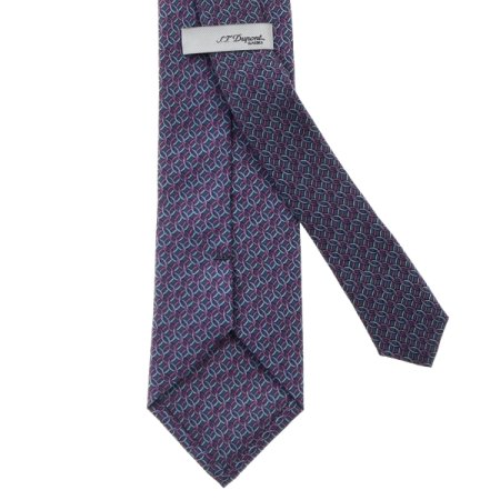 기하학 패턴이 돋보이는 나염타이