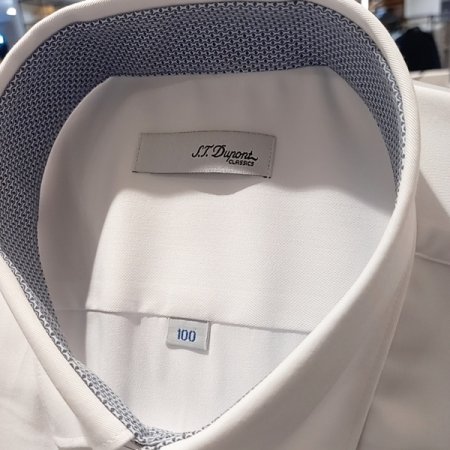 히든스넵카라 화이트슬림핏 셔츠