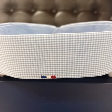 긴팔 슬림핏 미니체크 남방 셔츠