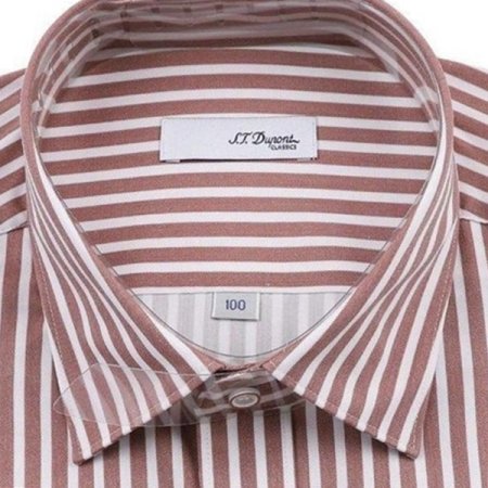 듀퐁만의 시그니처인 삼색자수 셔츠