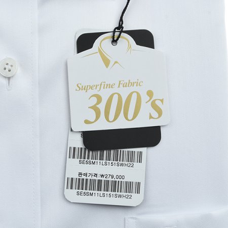 듀퐁Y 300수 트윌 소재 화이트셔츠