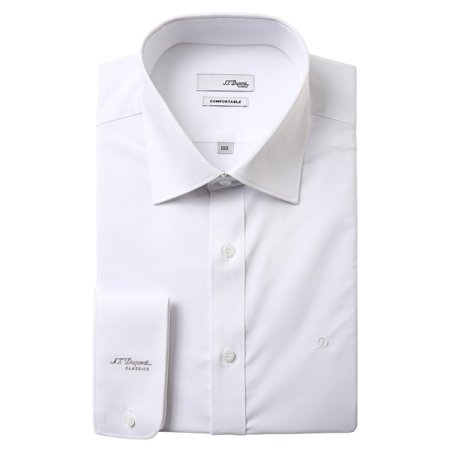 신축성이 좋은 스트레치 화이트 셔츠