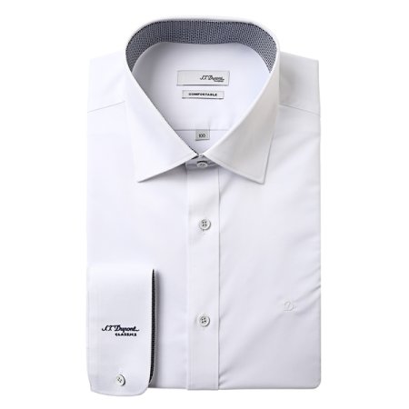 신축성이 좋응 화이트 슬림핏셔츠