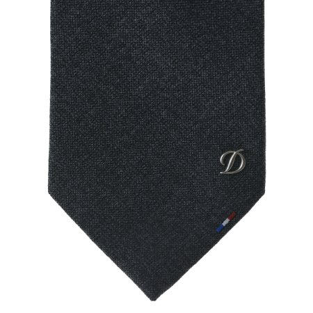 삼색 로고 포인트 솔리드 슬림타이