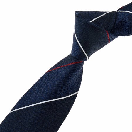 컬러 라인이 돋보이는 스트라이프 타이