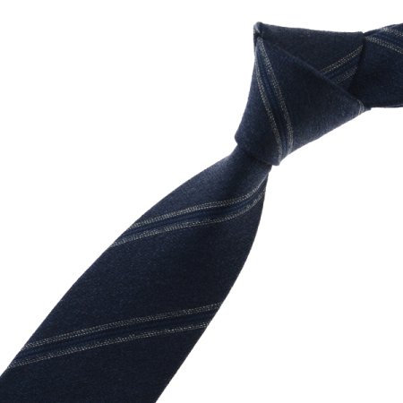 캐주얼한 슬림 스트라이프 타이