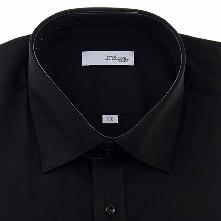 스트레치 소재를 사용한기본 슬림핏셔츠