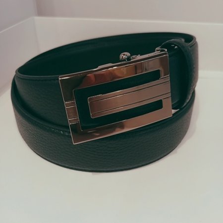 브로이어 블루 자동 벨트 블랙