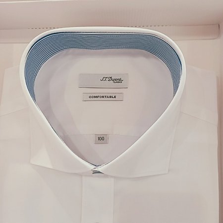 신축성이좋은 스트레치 화이트슬림셔츠