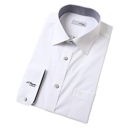 스트레치 소재를 사용한 일반핏셔츠