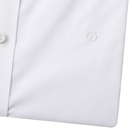 듀퐁 삼색 화이트 슬림핏셔츠
