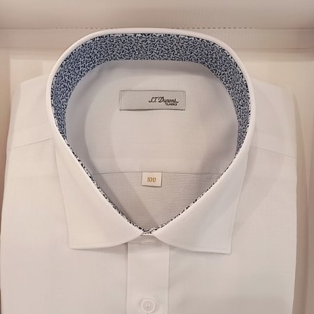 비지니스 화이트 일반핏 셔츠