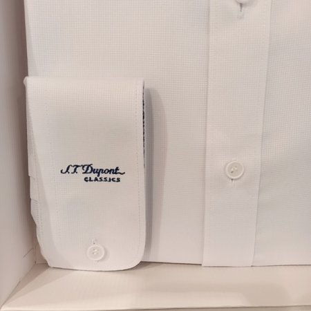 비지니스 화이트 일반핏 셔츠