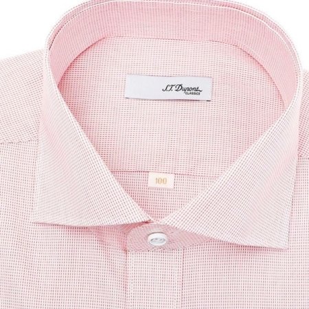 듀퐁만의 시그니처인 삼색자수사양 셔츠