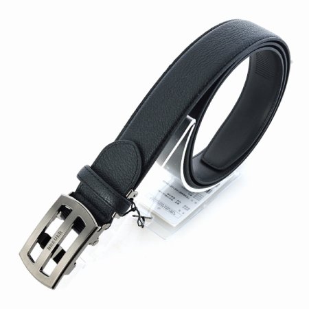 브로이어 블루 자동 벨트 블랙