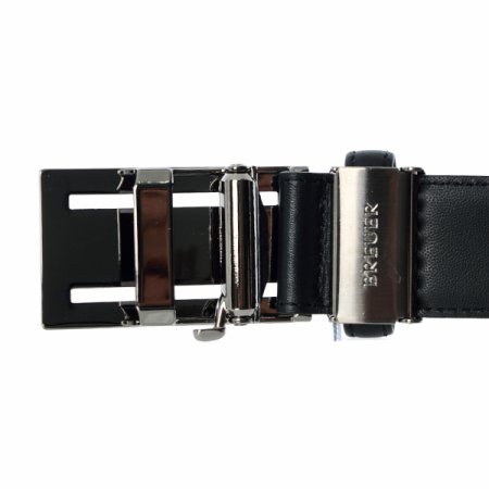 브로이어 블루 자동 벨트 블랙