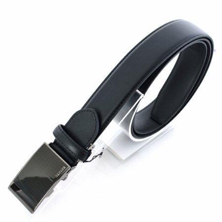 브로이어 블루 자동 벨트 블랙