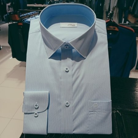 기본 비즈니스 라인 스트라이프 셔츠