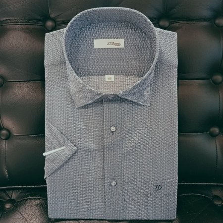 폴리써커 프린트 시원한 셔츠