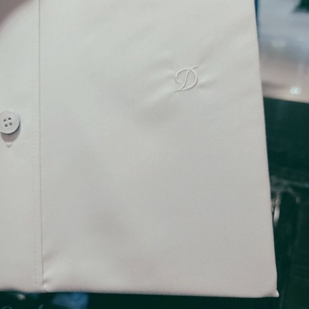 화이트 기본 컴포터블 라인 셔츠