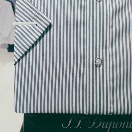 런던 스트라이프 그레이 셔츠