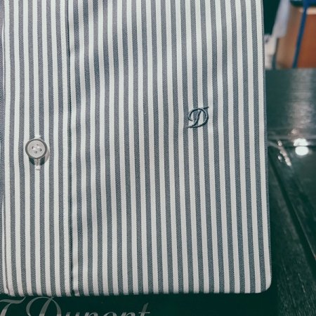 런던 스트라이프 그레이 셔츠