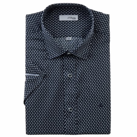 꽃게 모티브를 프린트한 뉴화이트셔츠