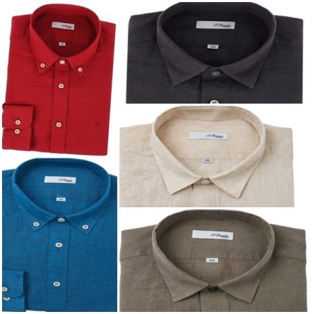 빈티지한 린넨 셔츠 5종택1