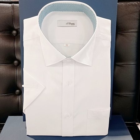 25년SS 반팔 화이트 일반핏 셔츠