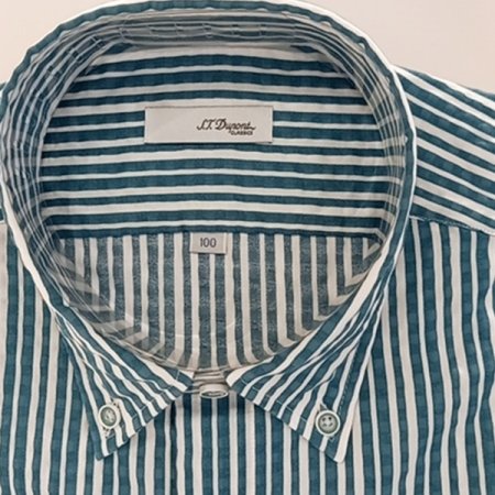 써커 프린트 패턴의 캐주얼 남방 셔츠