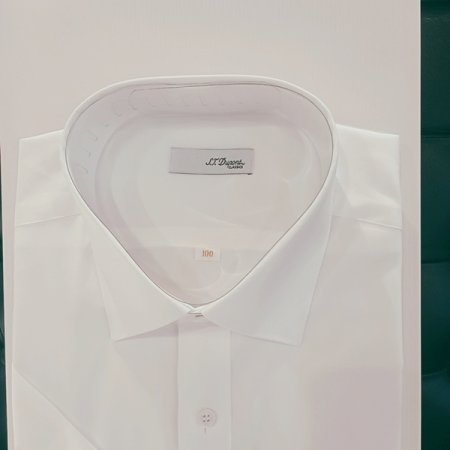 화이트 순면 일반핏 셔츠