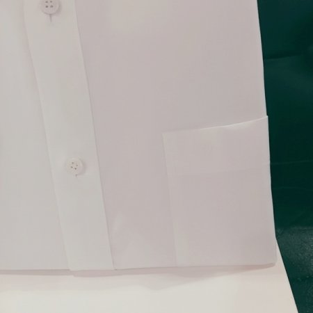 화이트 순면 일반핏 셔츠