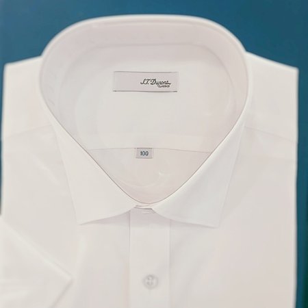 시그니처인 삼색테이프 풀로고자수셔츠