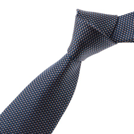 컬러대비가 산뜻한 견 기하학 타이