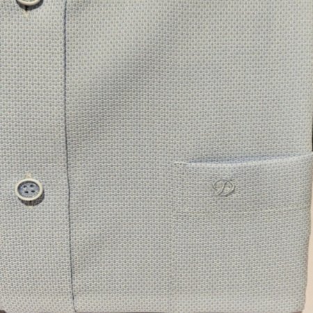 파스텔 컬러의 도비 조직소재 셔츠