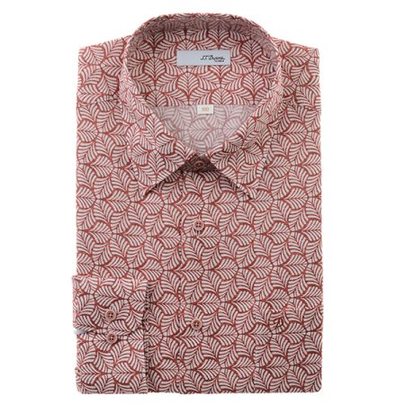 올오버 프린팅된 캐주얼한 일반핏 셔츠